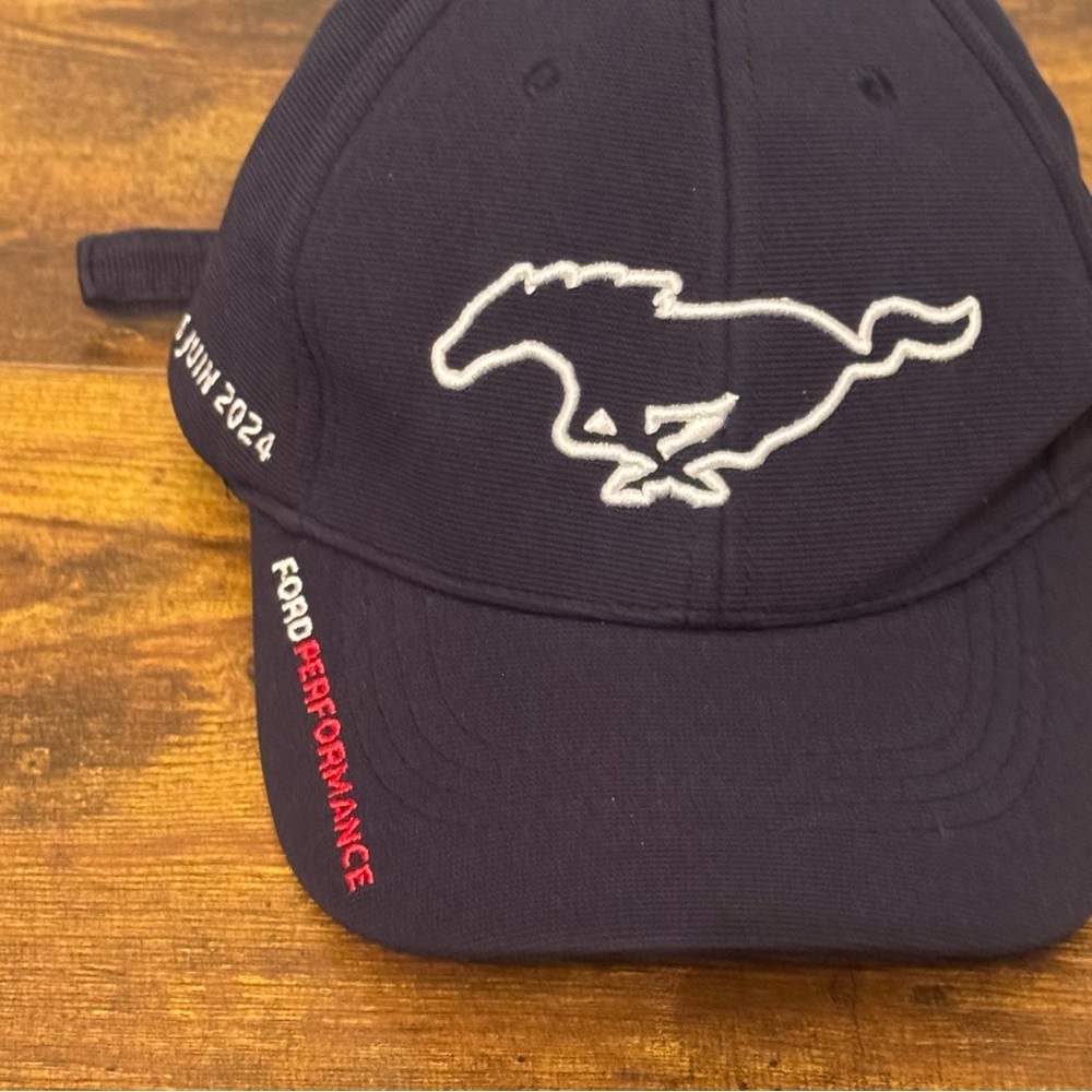 Rare‎ Ford Performance Mustang 24H Le Mans 2024 Hat 15-16 Juin Black Cap